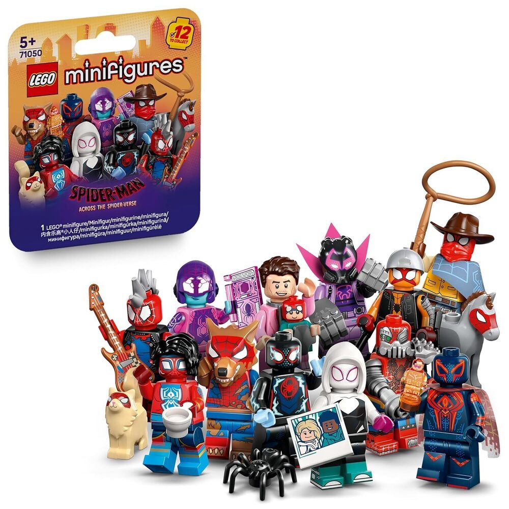 Minifigures Spider-Man: Across the Spider-Verse - Get 1 of 12 Collectible